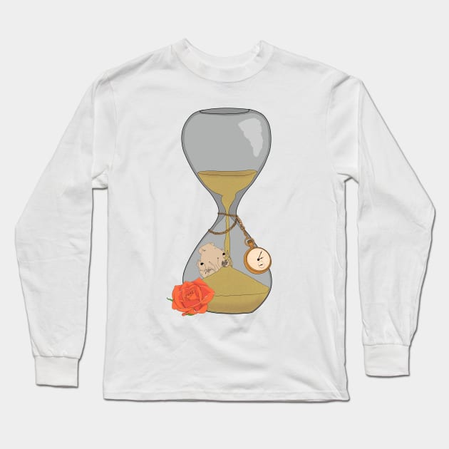 Hourglass Long Sleeve T-Shirt by AMCArts